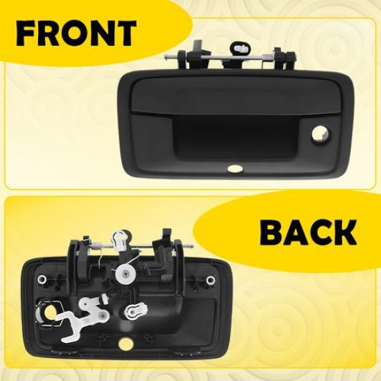 for Chevy GMC Silverado Sierra Colorado Tailgate Handle w Camera Hole Matte I