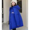 Wear Down Padded Jacket On Both Sides, Girls' Winter Clothes, Tooling Padded Jacket, Women's Mid-length Fashion, Loose Padded Jacket Trend