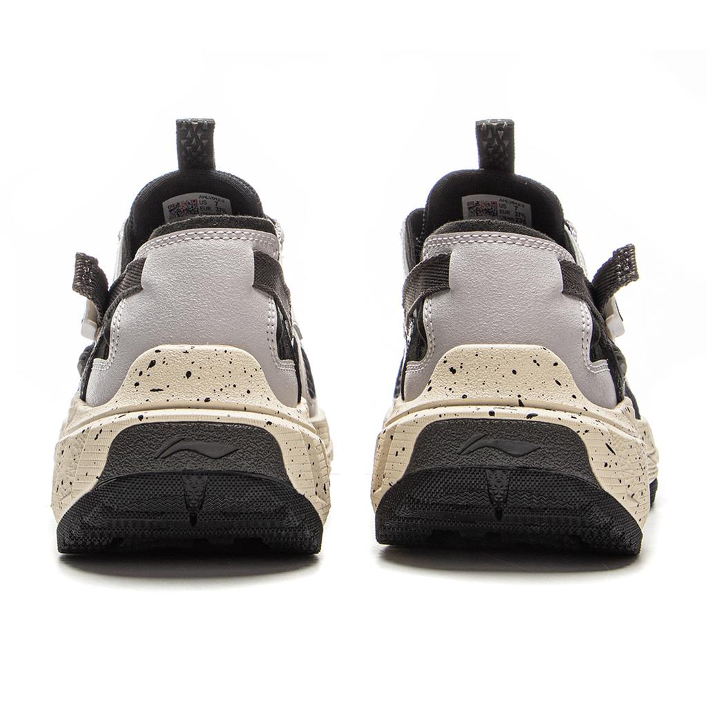 Li-Ning Yijie Lite 2.0 Comfortable Versatile Breathable Non-Slip Creek Shoes Women Shoes Gray Black AHLV012-3