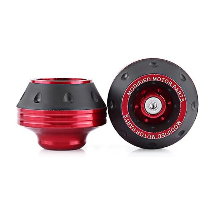 2Pcs Universal Motorcycle Wheel Protection Crash Pad Motorbike Crash Protectors Alloy Motocross Falling Front Fork Slider Cups