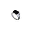 European-American Minimalist Men's Hip-Hop Street Style Ring