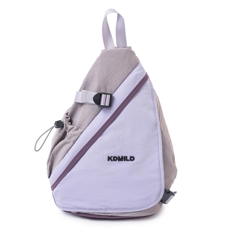 Bolso Ligero para el Pecho Bolso de Hombro de Color Contrastante Bolso Cruzado para Deportes al Aire Libre Montar