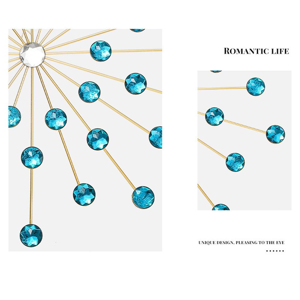 Artistic Starry Sky Iron Wall Hanging Decoration for Young Adults and Art Enthusiasts