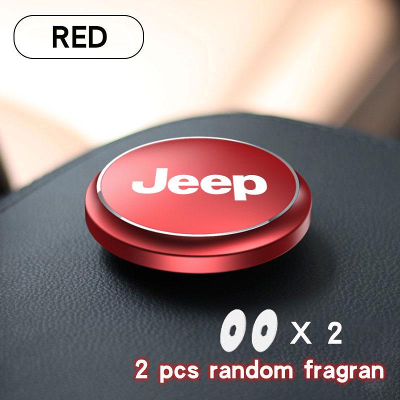 Car Air Freshener Creative Rotation UFO Shape Perfume For Jeep Grand Cherokee Wrangler JK Gladiator Compass Renegade Patriot AJS1