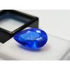 Stunning Sapphire Blue Natural Pear Cut 8-9 Ct Certified Loose Gemstone