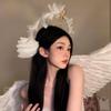 White/Black Fairy Feather Multistyles White Angel Elf Wings  Performance Banquet