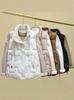 2026 Women's Autumn Winter Round Neck Quilted Gilet - European Style Down Cotton Vest