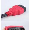 OBD2 1/2 Adapter Cable Extension Cable OBD Extension Cable 12V Automotive Universal 16-pin Core Splitter