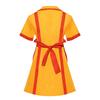 Fast-Food-Arbeitskleidung Halloween-Kostüm Uniform Broke Sisters