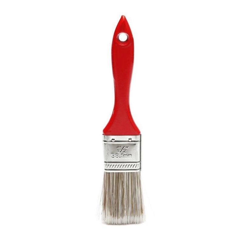 Convenient 2 Pack Paint Brushes Essential Brushes Comfortable Grip Brushes Lightweight Brushes Durable for Neat Edges