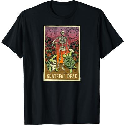 T-shirt Vintage du Groupe Grateful Dead Carte de Tarot Terrapin