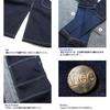 Bonmax LCK79001 Overall Apron 8 Indigo Navy L Size