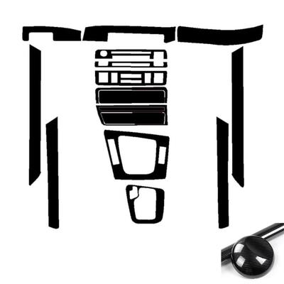 For 1998-2005 BMW 3Series E46 5D Interior Glossy Carbon Fiber Sticker Wrap Trim