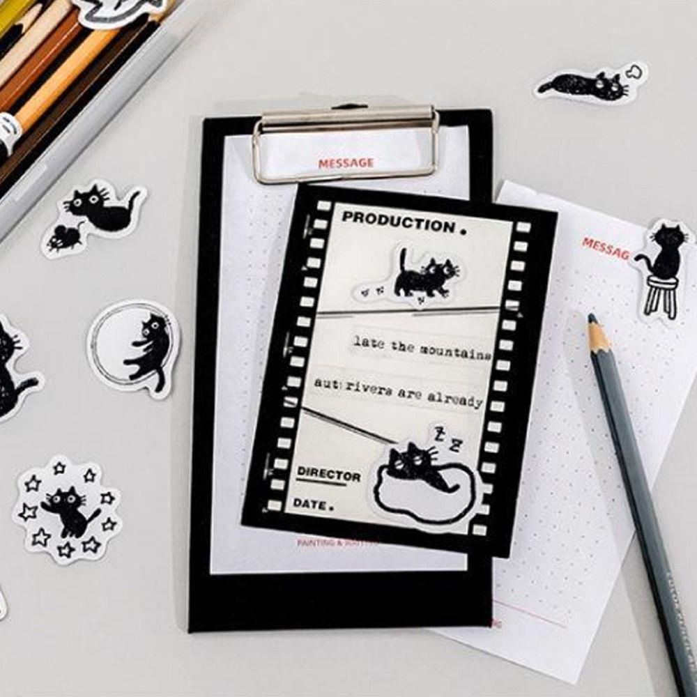 45pcs Vintage Scrapbook Stickers Scrapbook Material Decorative Stickers  Postcard Decoration