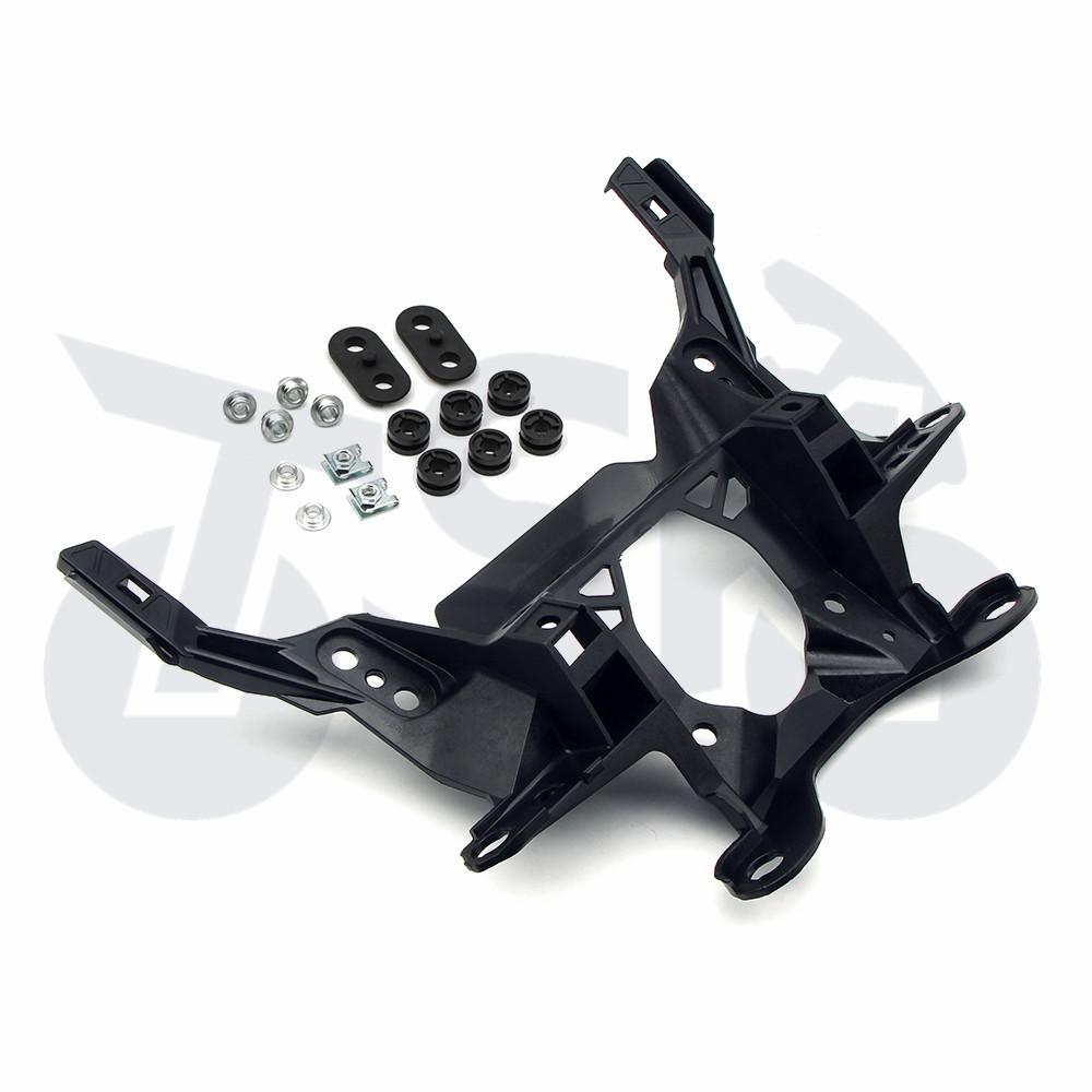 Motorcycle Black Upper Stay Cowl Headlight Bracket For YAMAHA YZF R1 2015 2016 2017 2018 2019 2020-2022 Moto Fairing Accessory