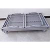 Heavy-Duty Foldable Warehouse Cart with Fence