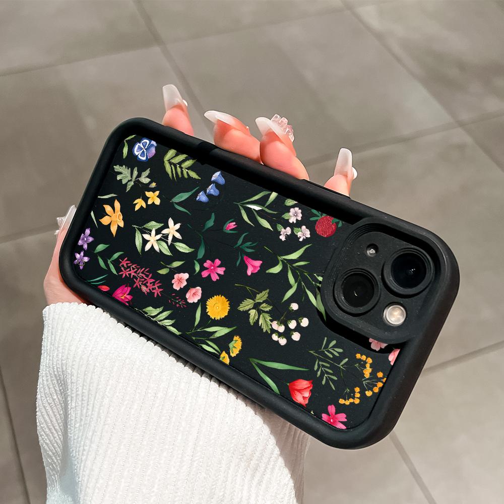 Soft Silicone Phone Casing Full Cover Camera Shockproof Protection Case for Samsung Xiaomi Redmi Poco