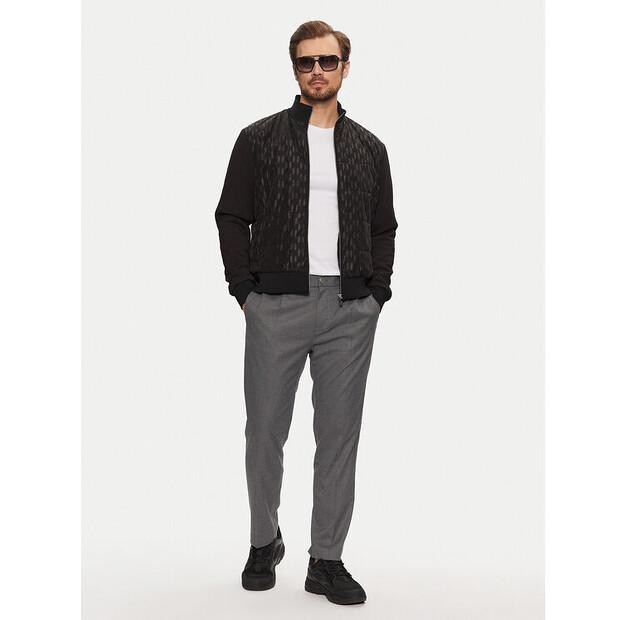 Демисезонная куртка KARL LAGERFELD 505098 551517, черная, стандартный крой