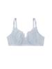 New pure lace jacquard sexy underwear for women's ultra-thin models with large breasts and small anti-sagging and sub-breast text