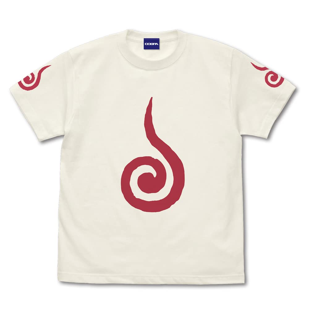 COSPA Naruto Shippuden Childhood Naruto T-Shirt Vanilla White XL