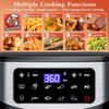 1800W Intelligent Deep Fryer for Home Oil Free Air Fryer Toaster Oven Big Capacity French Fries Machine 7.5L LCD Digital Air Fryer