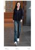 New 2026 Women's Stand Collar Hoodie: Chic, Casual, Loose-Fit Long Sleeve Jacket for Spring & Fall