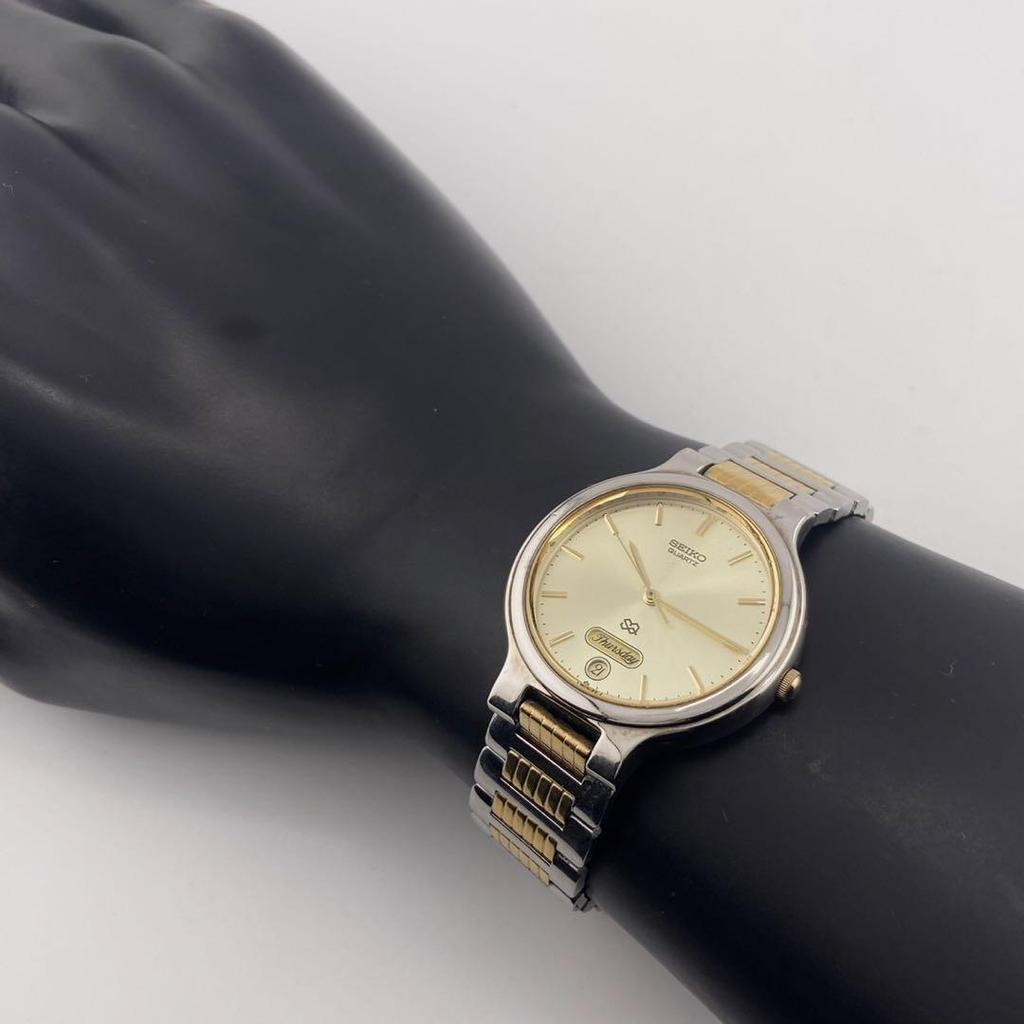 [USED] Working SEIKO Quartz Wristwatch 5Y23-6100