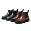 2025 Chelsea Boots Men's Locomotive Short Boots Medium Top Smoke Boots Autumn and Winter Premium Martin Boots 6031-X