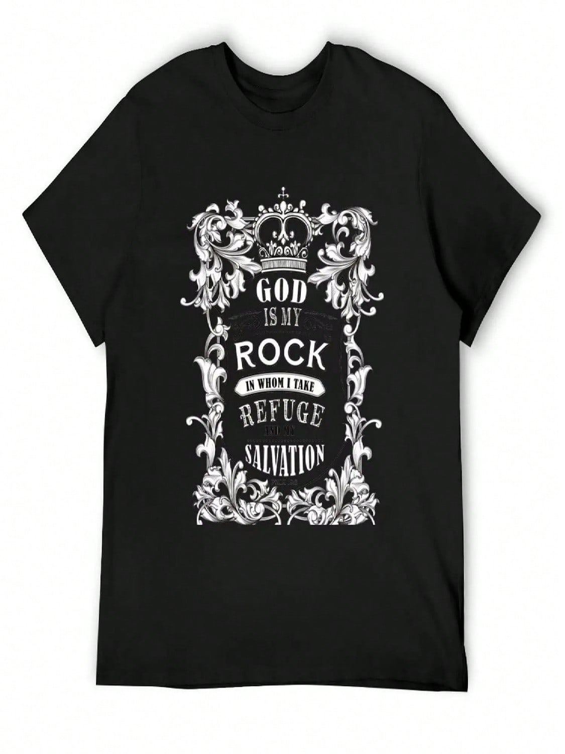 GOD IS MY ROCK T-Shirt Summer Tops Boys Whites Quick Drying unisexs T Shirts Casual Stylish S разноцветный