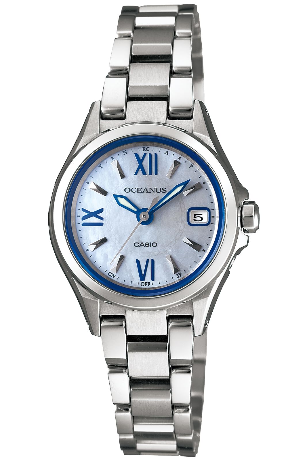 

Casio Oceanus Watch (Official Japanese Product) Radio-Controlled Solar OCW-70PJ-7AJF Silver