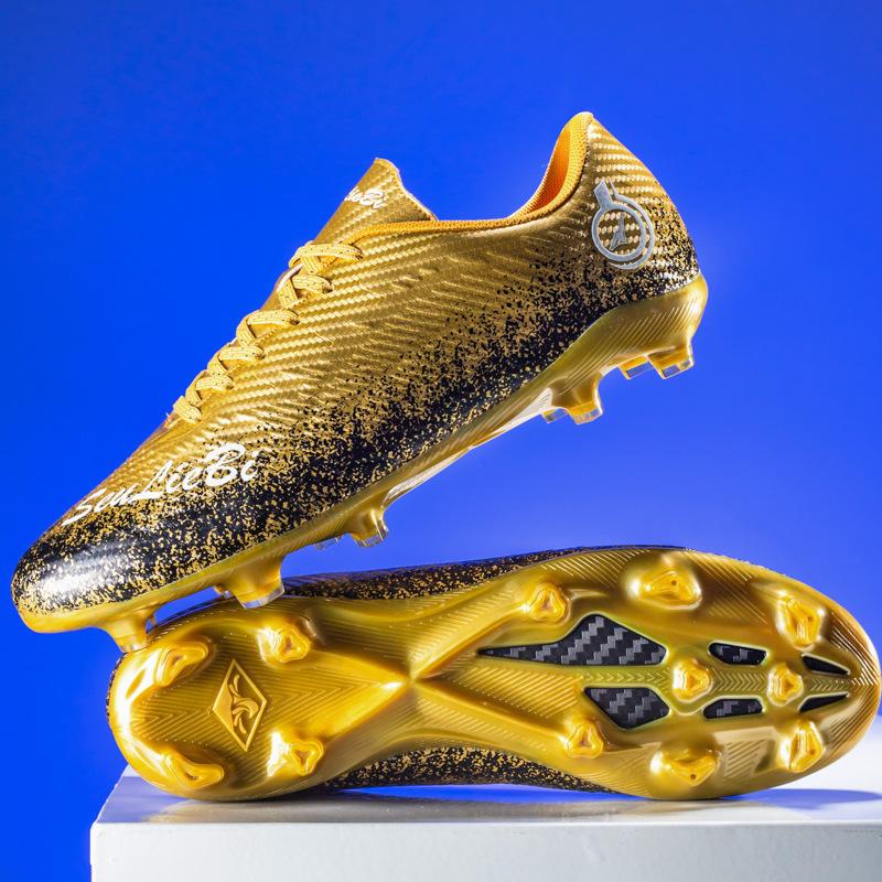 Fashion 2025 New Low-top Football Shoes, Men's and Women's Spikes, Youth Sports Shoes, Professional Competition Training Shoes