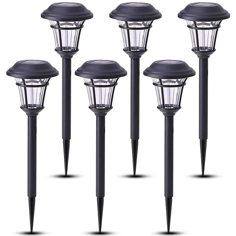 Solar Courtyard LED Ground Light Waterproof Outdoor Garden Decorative Pathway Lights for Patio Lawn Walkway Street