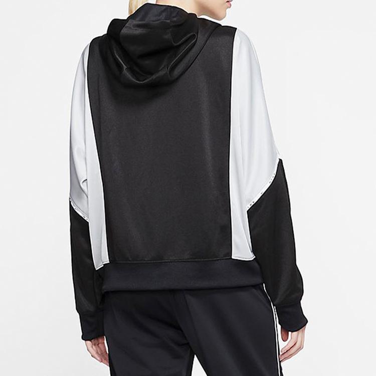 Nike Jackets Women's Black/White Hooded Moderate CJ3678-011