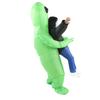Inflatable Alien Rider Costumes Innovative Fun Waterproof Alien Carry People Costume for Cosplay