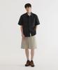 COVERNAT Nylon Fatigue Half Shirt Black