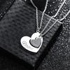 MotherDaughter Mother's Day Hollow Love Pendant Necklace Accessories Female Gift Mother and Daughter