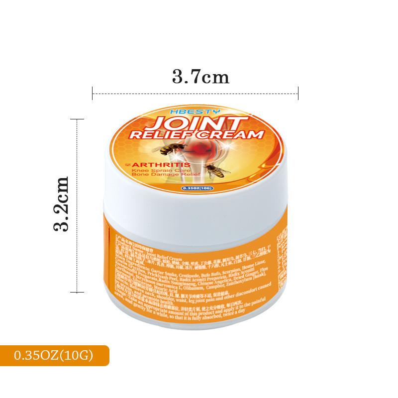 Hbesty Bee Venom Heat Therapy Joint Balm Herbal Aroma For Soothing Discomfort Muscle
