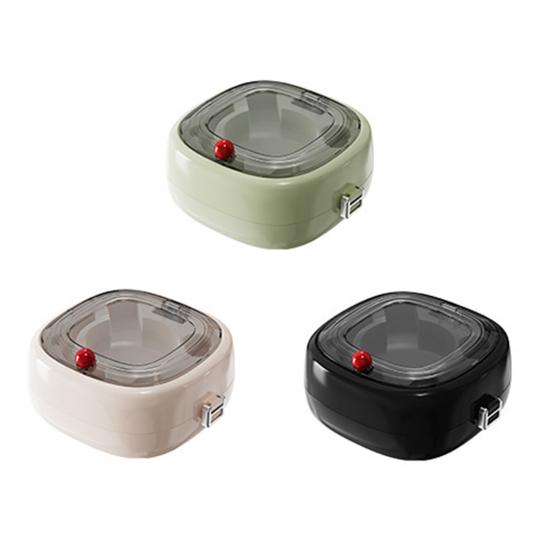 Portable Sewing Kit Magnetic Needle Holder Box Travel Sewing Tools Box Includes 16 Colors Threads Scissors Tape Measure Thimble for Hand Sewing Home