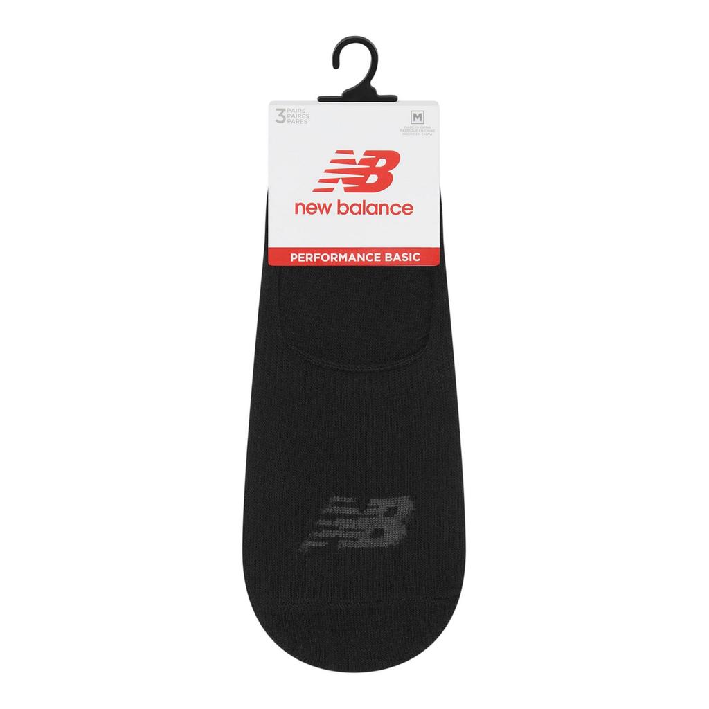 New Balance Unisex Adult No-Show Socks (Pack of 3)