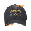 Magic Games Gathering MTG Men Women Baseball Cap Card Distressed Denim Caps Hat Fashion Outdoor Summer Headwear