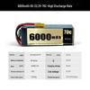 Jiangming Aviation 6S 6000mAh 70C Drone Battery