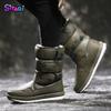 Distribution Velcro Parent-child Children's Snow Boots Thickened and Velvet Winter Cotton Boots Waterproof and Non-slip Medium Tube Winter Shoes