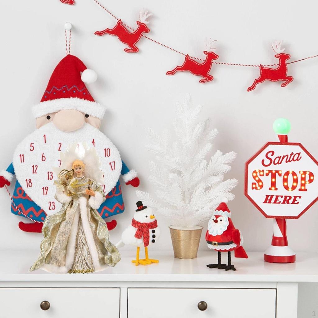 Angel Doll for Christmas Tree Top Decoration with Wing Holiday Gathering