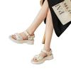 Platform Sports Sandals Women 2025 New Summer Casual Versatile Muffin Velcro Fairy Wind Beach Sandals Women