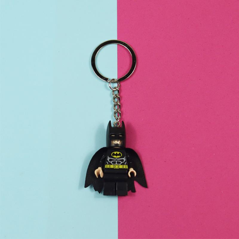 Klíčenka s přívěskem - Batman & Králík Bugs Bunny - Ozdoba na tašku pro páry