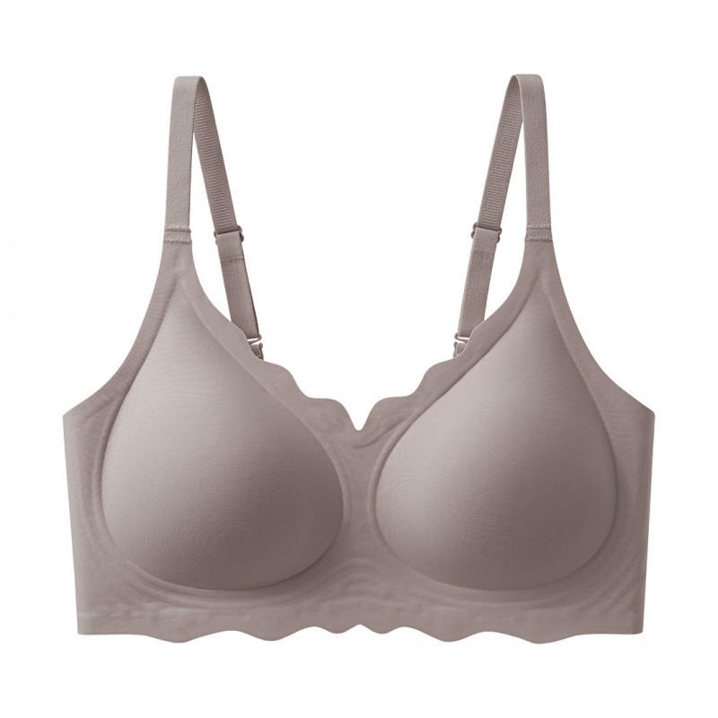 Wirefree Minimizer Bra Plus Size Women Seamless Comfort Push Up Non-Padded Breathable Full Support Daily Wear