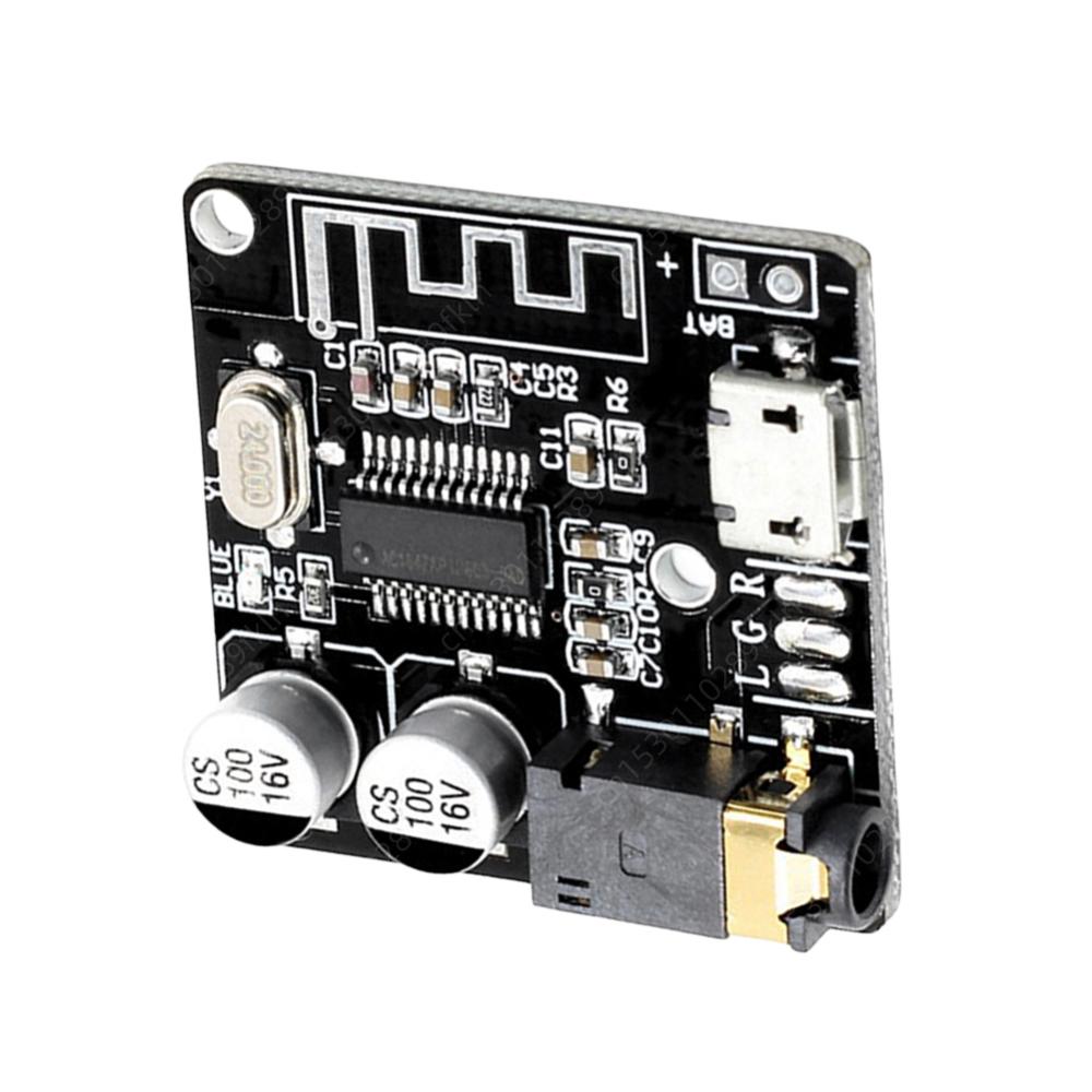 1-5pcs VHM-314 Wireless Stereo Music Module Audio Aux Bluetooth-Compatible 4.1/5.0 MP3 Decoding Player Board Micro USB 5V Power