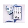 DESLON Blue & White Porcelain 4-Piece Cutlery Set