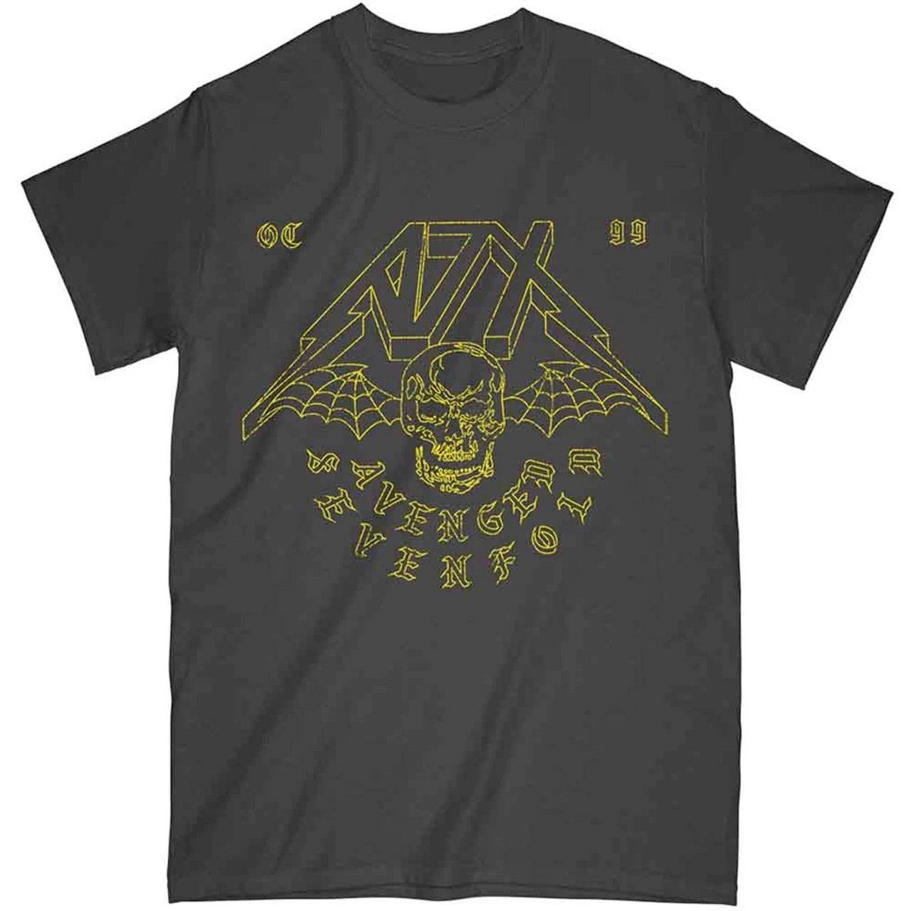 Avenged Sevenfold - Webbed Wings - Black  T-shirt XXXXL