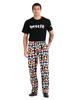 Doughnut Chef Pants 100% Cotton, Cute Cupcake Baker Uniform, Unisex Pastry Kitchen Trousers, Sweet Dessert Cook Gift, BBQ Pants Mens Womens